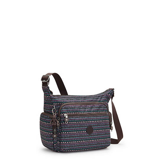 Kipling Gabbie Printed Crossbody Väska Taupe | SE 2053NW